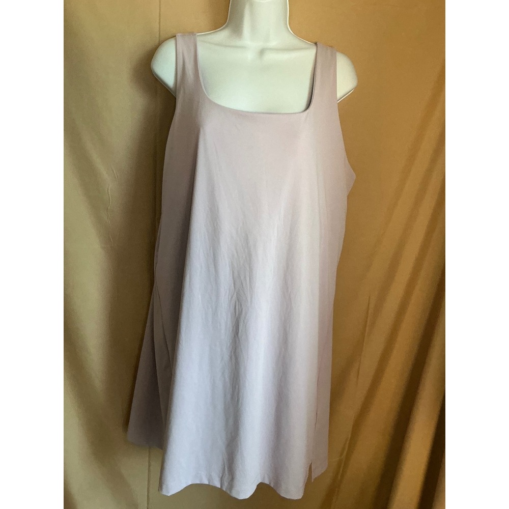 Old Navy Powersoft Active Dress Womens 2X Lilac Excellent Built-in Bra Slits
